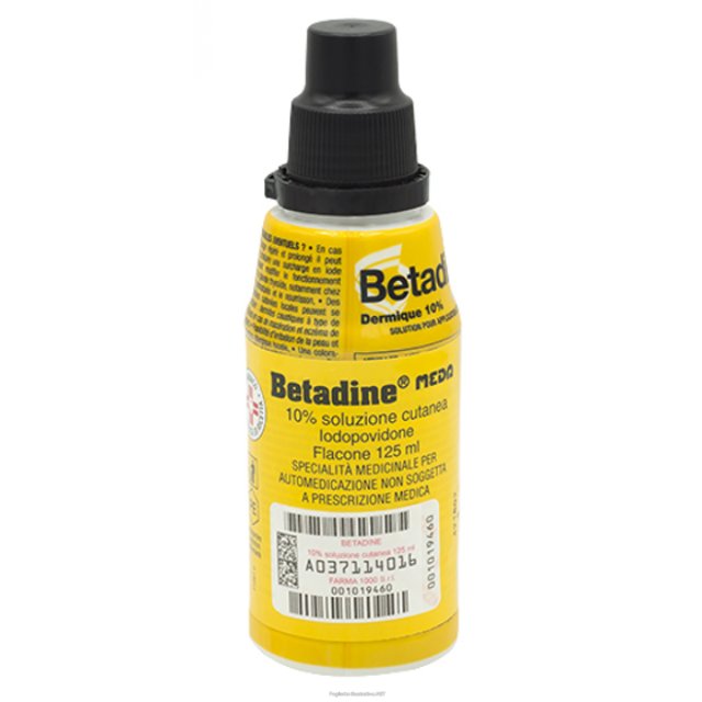 BETADINE SOLUZ CUT 125ML 10%