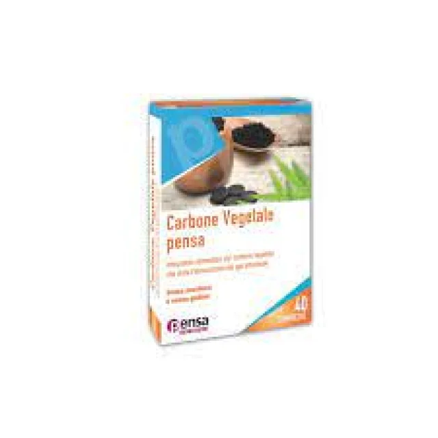 CARBONE VEGETALE PENSA 40 COMPRESSE (ULTIMISSIMI PEZZI SCONTATI)