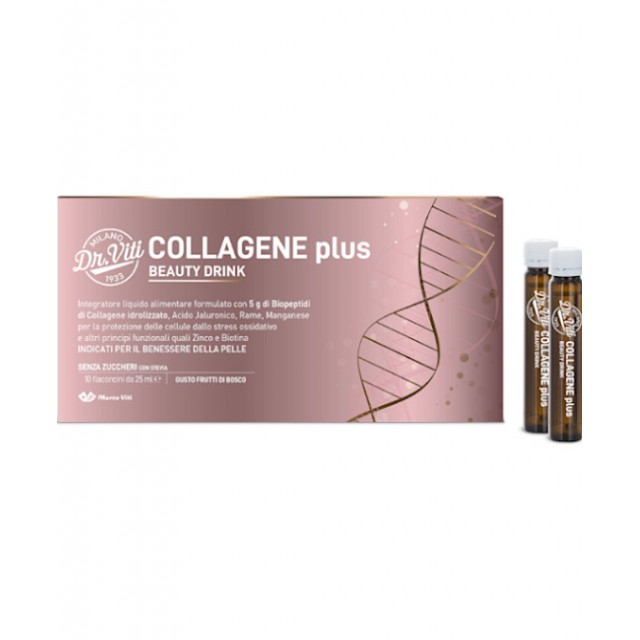 DR VITI COLLAGENE PLUS 250ML - INTEGRATORE LIQUIDO A BASE DI COLLAGENE IDROLIZZATO - SCADENZA MOLTO LUNGA 03/26 (ULTIMISSIMI PEZZI SCONTATI)