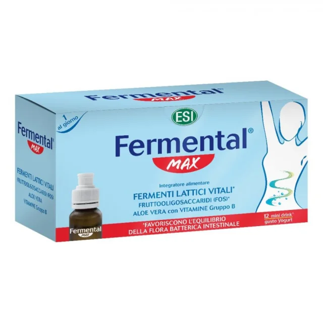 FERMENTAL MAX 12 FLACONCINI - SCADENZA 05/24 (ULTIMISSIMI PEZZI SCONTATI)
