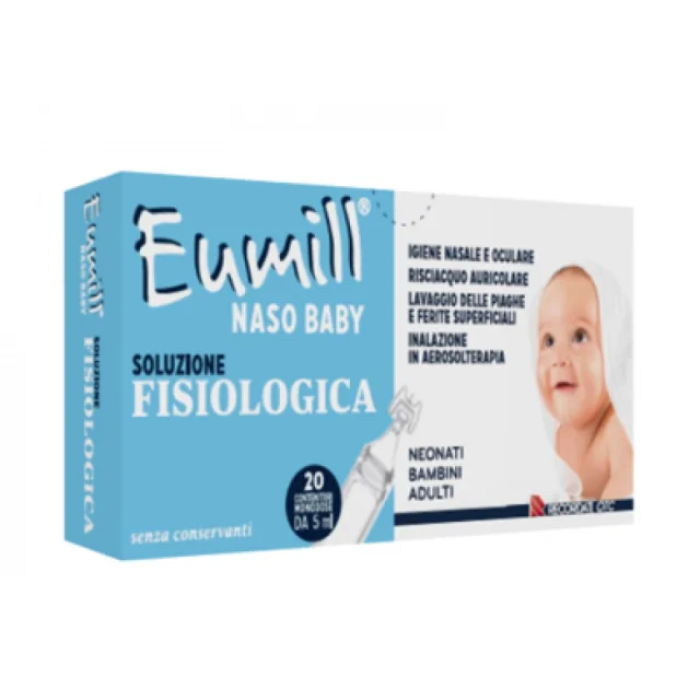EUMILL NASO BABY SOL FISIOL 20 