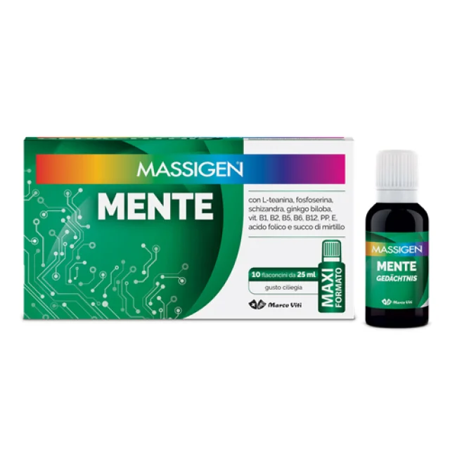 MASSIGEN MENTE 10FL 25ML - INTEGRATORE U...