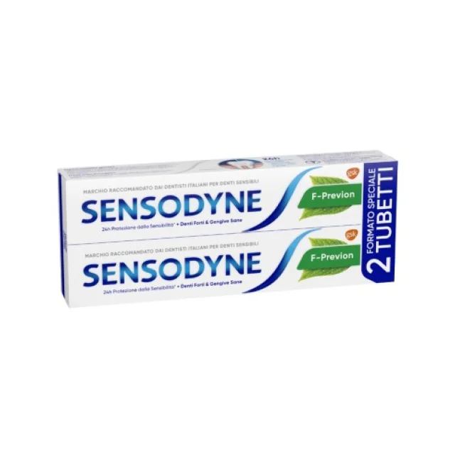 SENSODYNE F PREVION 2X75ML
