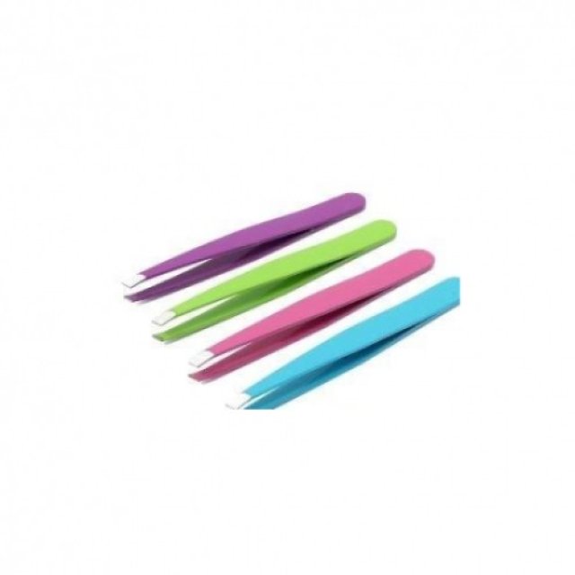 BIFOR PINZETTA DI PRECISIONE PER SOPRACCIGLIA IN ACCIAIO INOX IN COLORI ASSORTITI DA 1 PEZZO