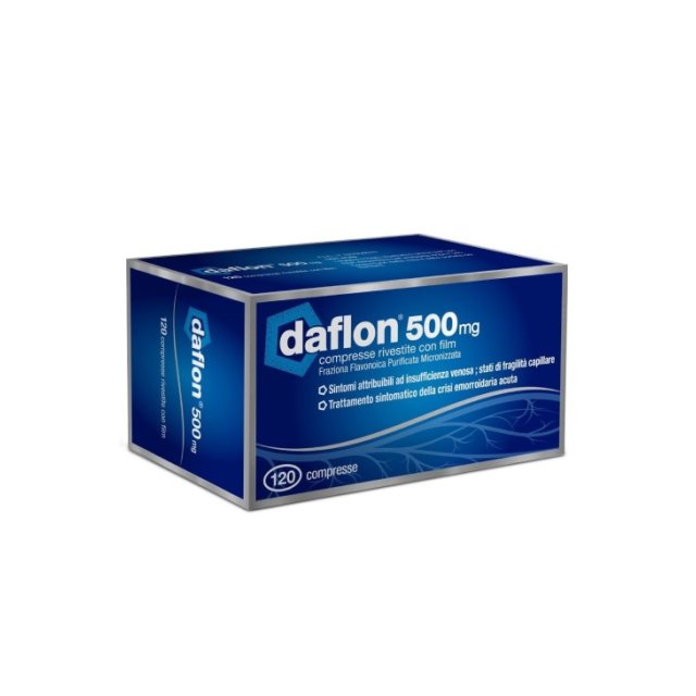 DAFLON 120 COMPRESSE RIVESTITE DA 500MG - SCADENZA LUNGHISSIMA 02/28 (ULTIMISSIMI PEZZI SCONTATI)