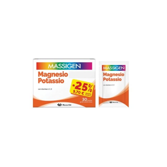 MASSIGEN MAGNESIO E POTASSIO DA 30 BUSTI...