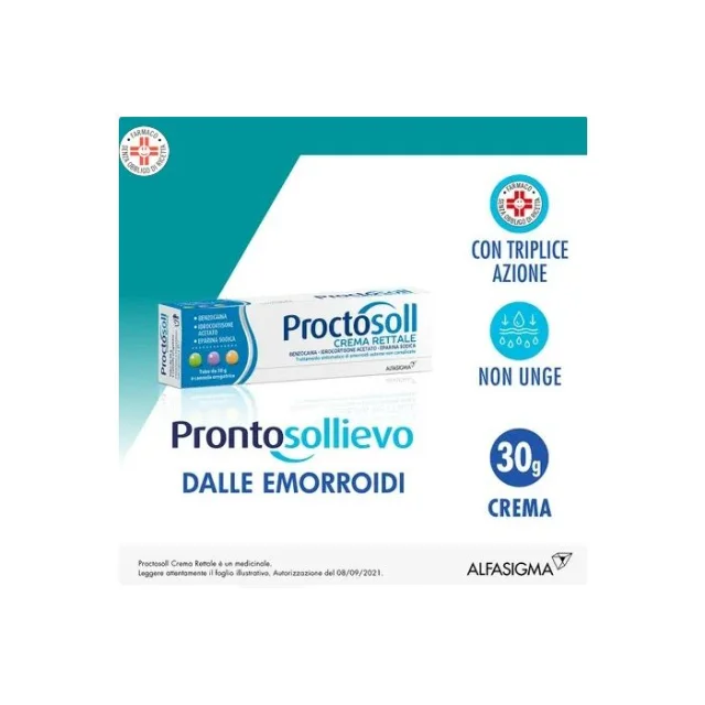 PROCTOSOLL CREMA RETT 30GOTC