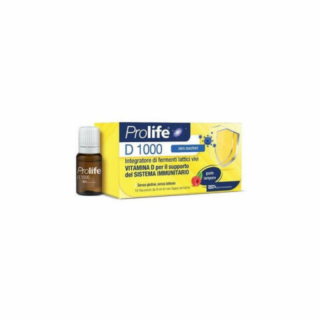 PROLIFE D 1000 80ML - INTEGRATORE  PER IL SISTEMA IMMUNITARIO - SCADENZA 02/25 (ULTIMISSIMI PEZZI SCONTATI)