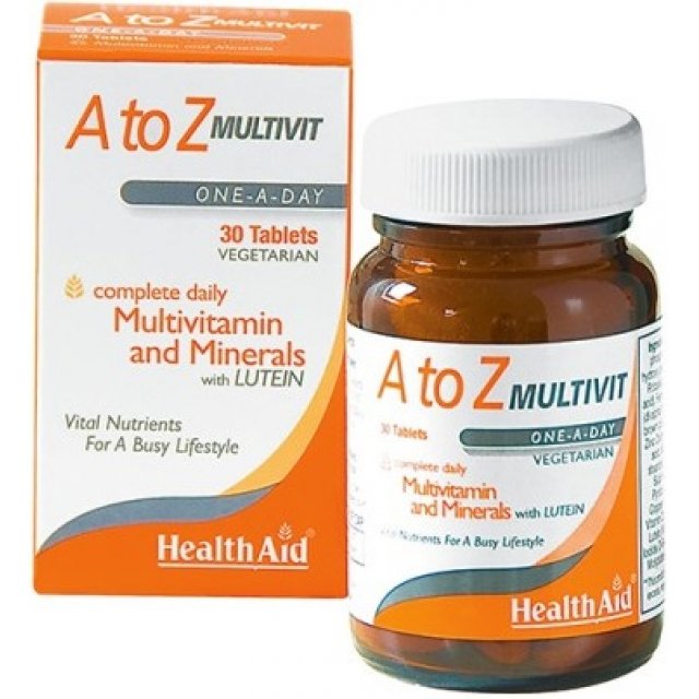 HEALTH AID*MULTIV A-Z 30TAV