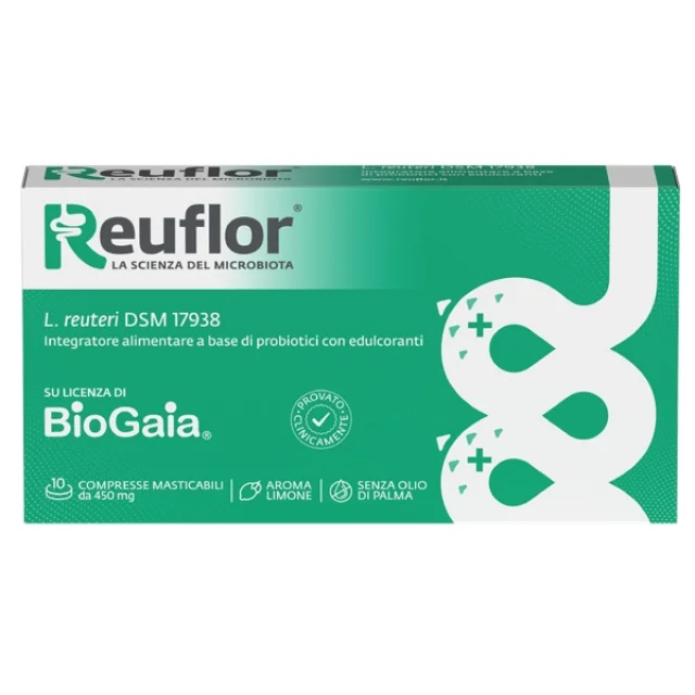 REUFLOR INTEG 10 CPR - INTEGRATORE A BAS...