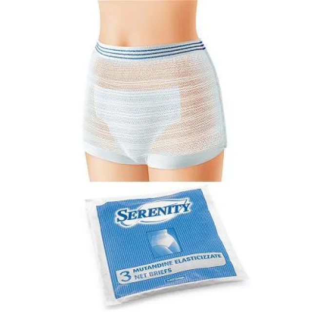 SERENITY MUTANDINA RETE XS 3PZ