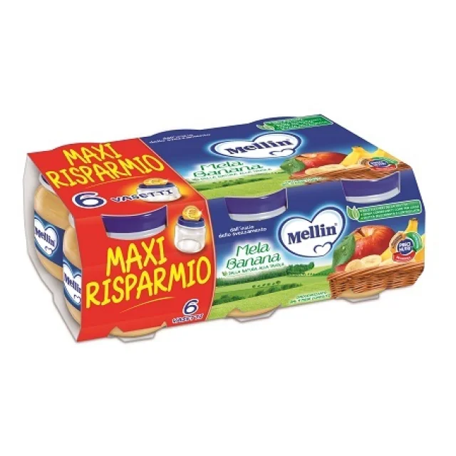 OMOG MELLIN MELA/BAN 6X100G