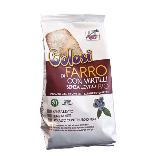 I GOLOSI Bisc.FarroMirt.250g