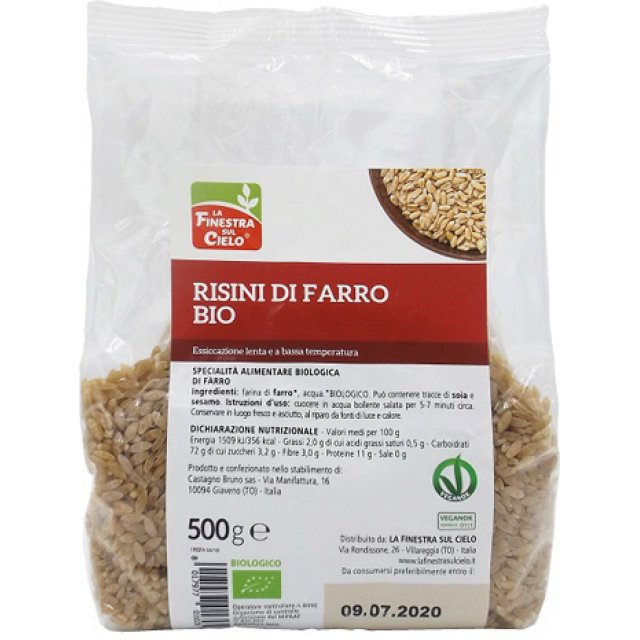 RISINI DI FARRO BIO 500G