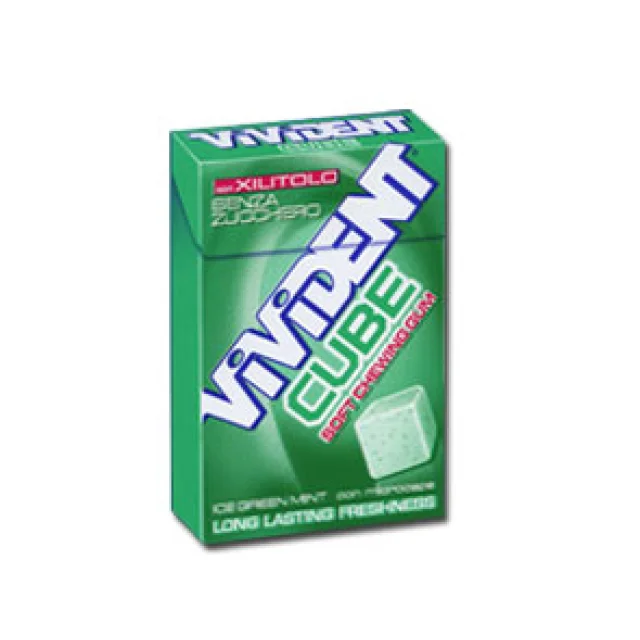 VIVIDENT XYLIT CUBE ICEGREEN
