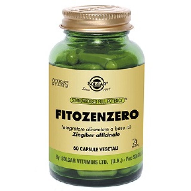 FITOZENZERO 60VEGICPS SOLGAR