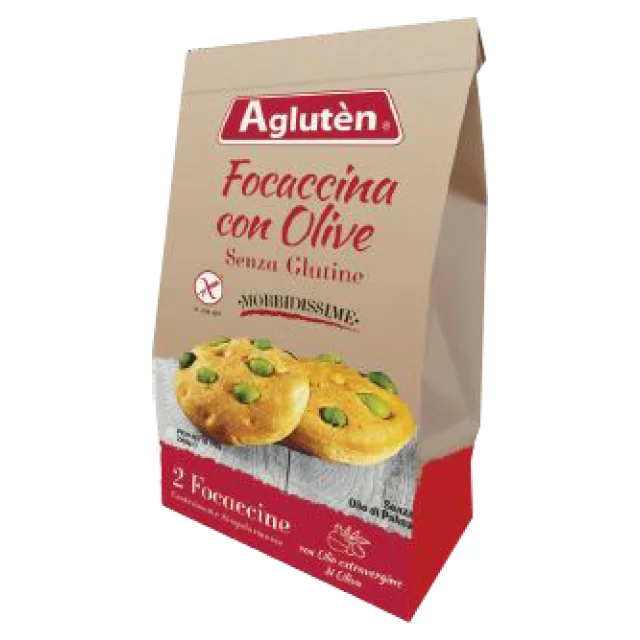 AGLUTEN FOCACCINA OLIVE 100G