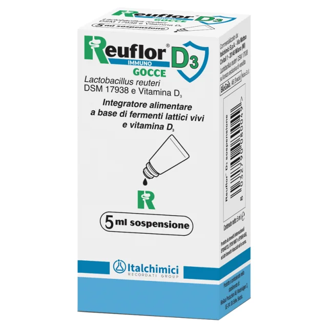 REUFLOR D3 GTT 5ML (ULTIMISSIMI PEZZI SCONTATI)
