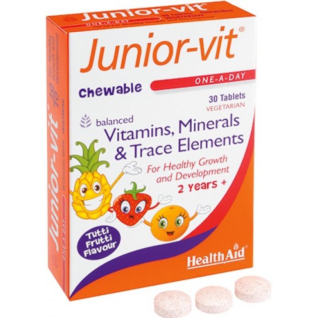 HEALTH AID Junior-Vit 30 Tav.