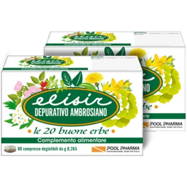 ELISIR DEPURATIVO AMBROS 20CPR