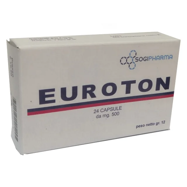 EUROTON 24 CPS 500 MG INTEG
