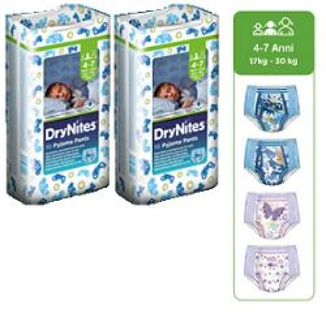 DRYNITES Boy 17-30Kg M 10pz