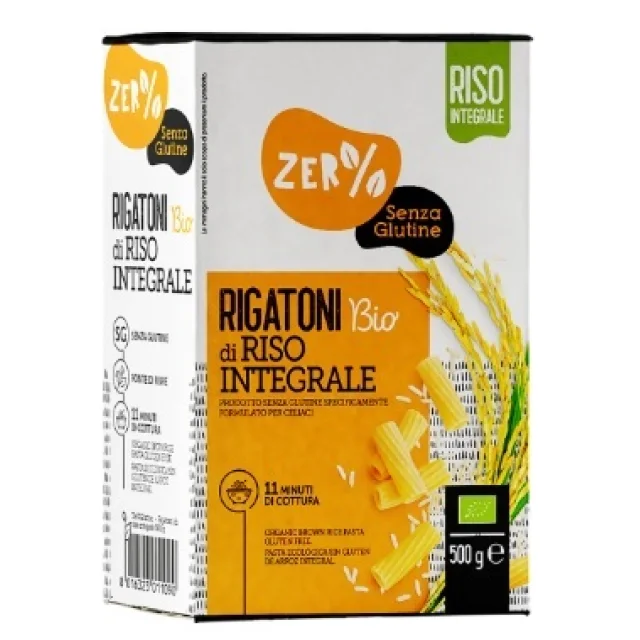 RIGATONI RISONE S/GL BIO 500G