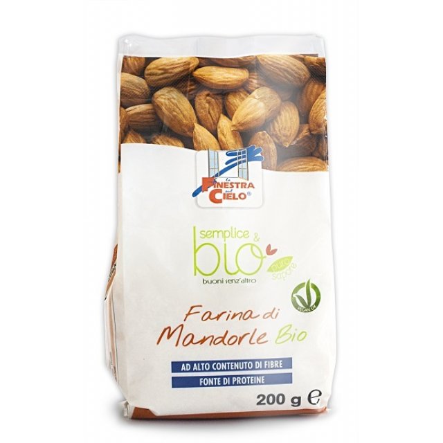 FARINA DI MANDORLE BIO 200G