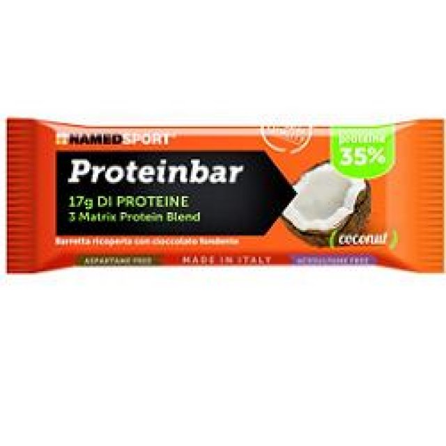 PROTEINBAR COCONUT BARRETTA35G