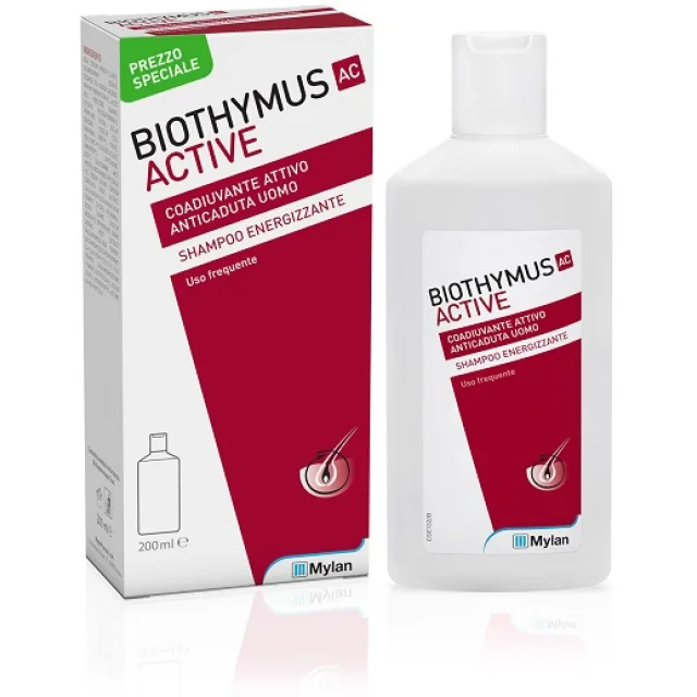 BIOTHYMUS ANTICADUTA ACTIVE SHAMPOO ENERGIZZANTE SPECIFICO PER UOMO DA 200ML (ULTIMISSIMI PEZZI SCONTATI)