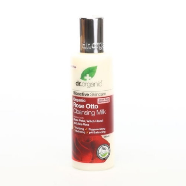 DR ORGANIC ROSE CLEANSING MILK