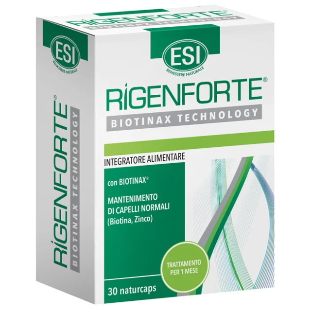 RIGENFORTE 30 NATURCAPS RETARD - INTEGRATORE PER FAVORIRE IL TROFISMO DEI CAPELLI -SCADENZA 09/25 (ULTIMISSIMI PEZZI SCONTATI)