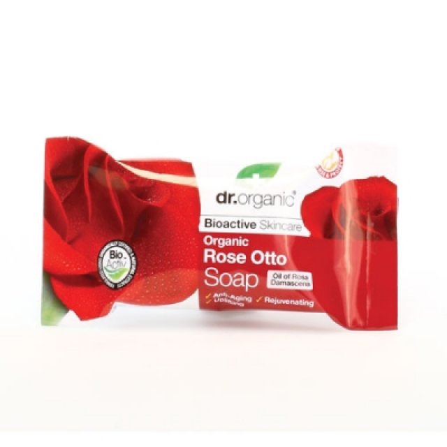 DR ORGANIC ROSE SOAP 100G