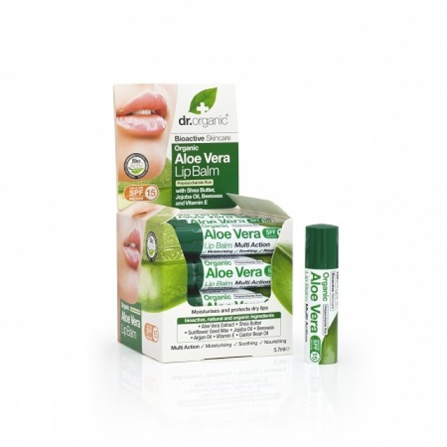 DR ORGANIC ALOE LIP BALM 7,5ML