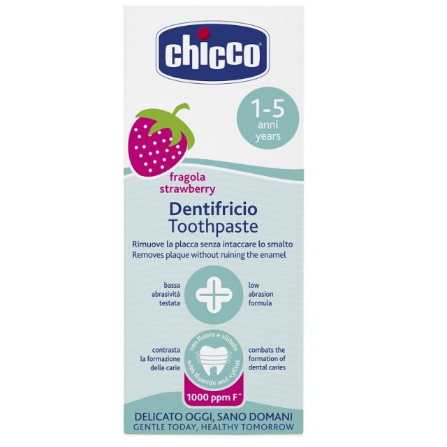 CH DENTIF FRAGOLA 50ML 12M+