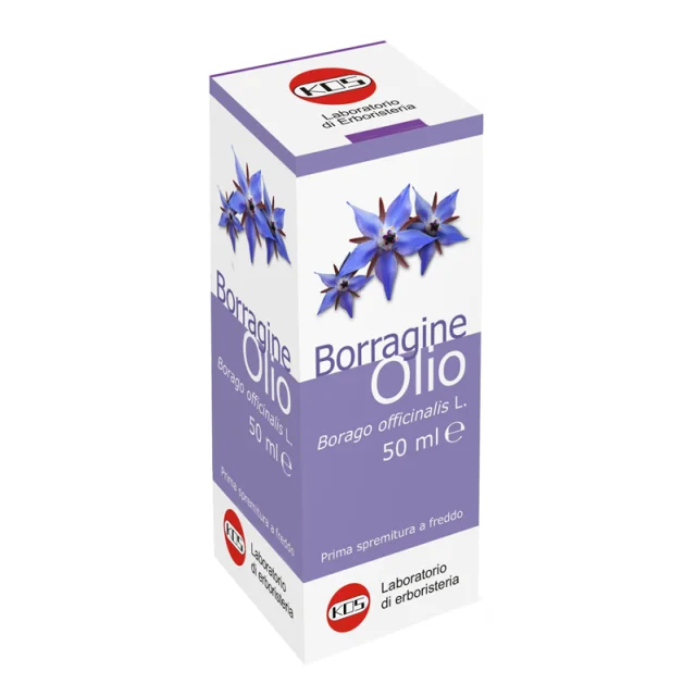 BORRAGGINE OLIO VEG 50ML KOS