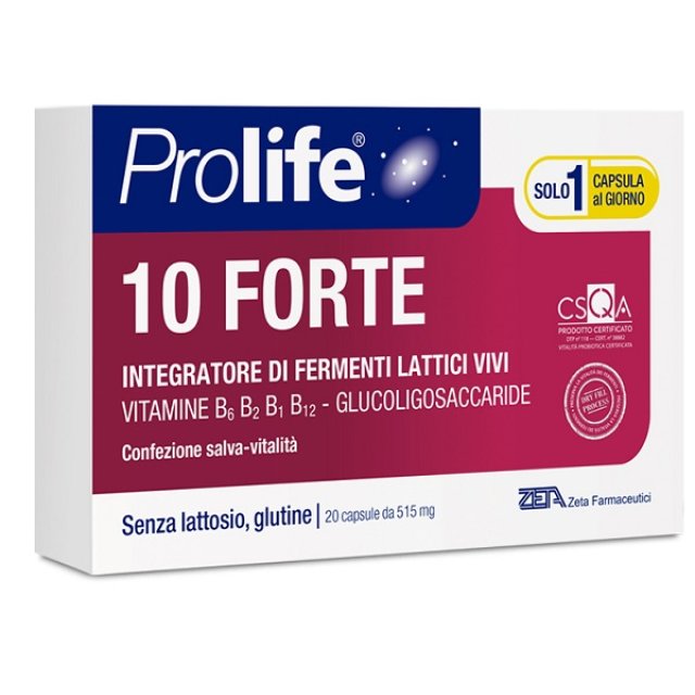 PROLIFE-10 FORTE 20CPS - INTEGRATORE A B...