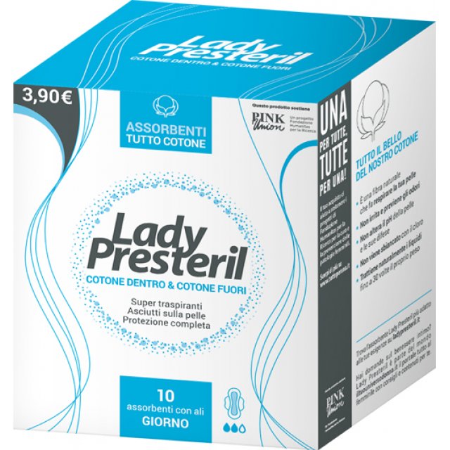 PRESTERIL-LADY COT GG PROMO 10PZ