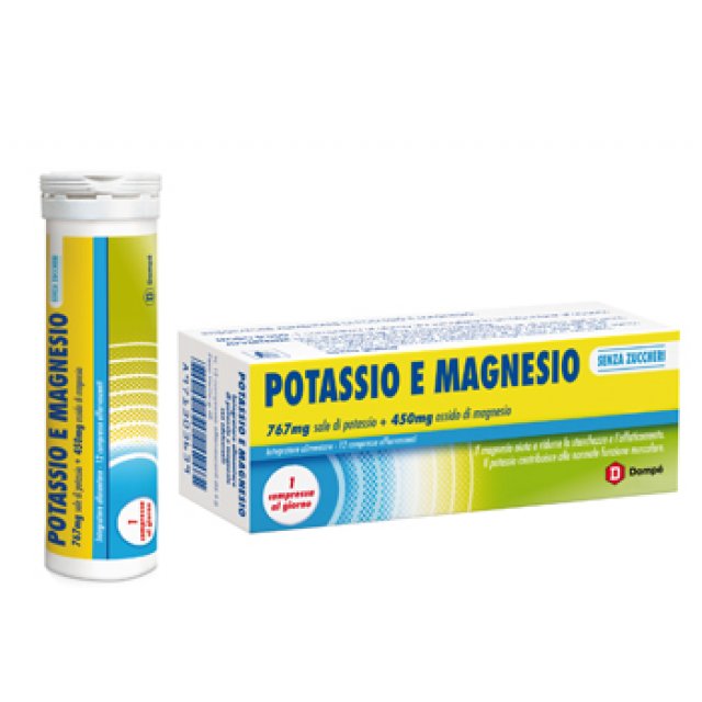 POTASSIO+MAGNESIO 12CPR S/ZUCC