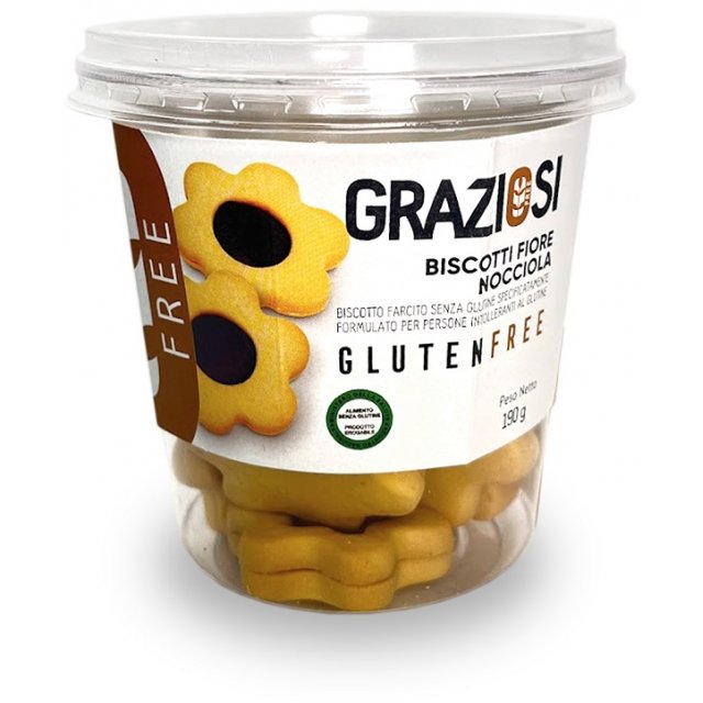 GRAZIOSI Fiore Nocciola 190g