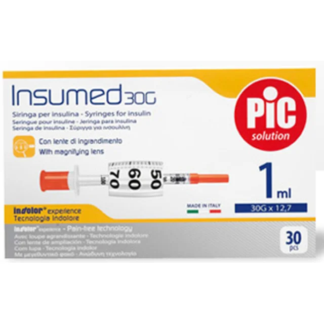 SIR PIC INSUMED 1MLG30X12,7 30