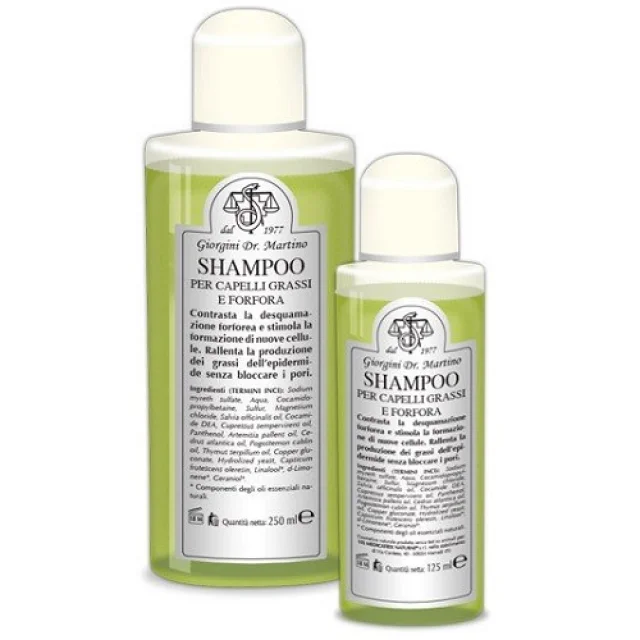 SHAMPOO CAP GRAS/FORF 125ML