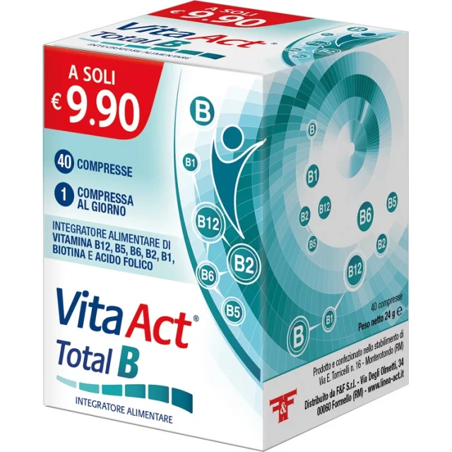 VITA ACT TOTAL B 40CPR - SCADENZA 03/26 (ULTIMISSIMI PEZZI SCONTATI)