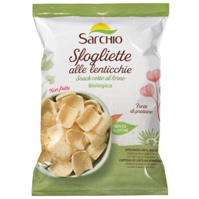 SARCHIO Sfogliette Lenticch50g SARCHIO Sfogliette Lenticch50g