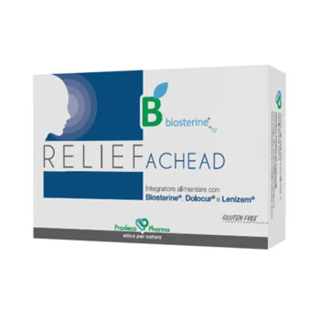 RELIEF BIOSTERINE ACHEAD 6CPR