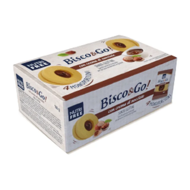 BISCO & GO C/CREMA NOCCIOLE 4X