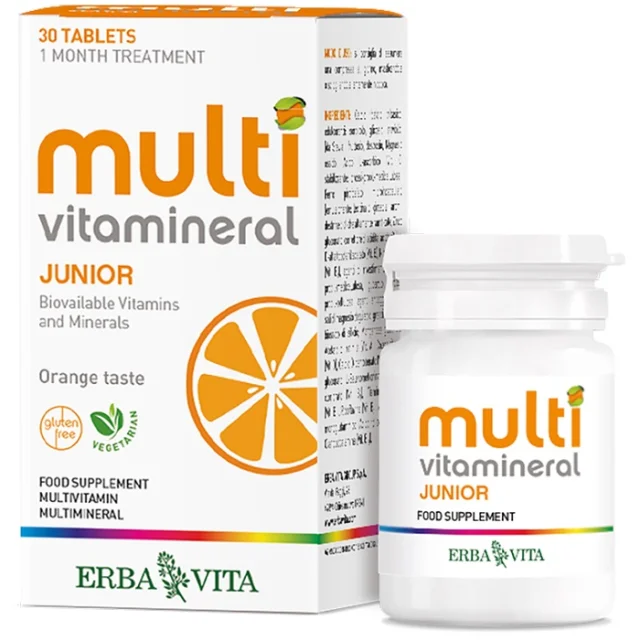 MULTIVITAMINERAL JUNIOR 30CPR