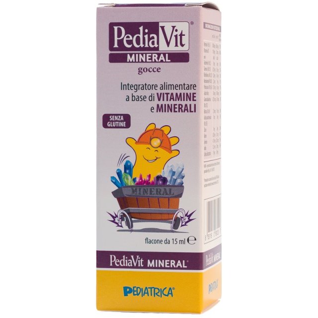 PEDIAVIT MINERAL GOCCE 15ML