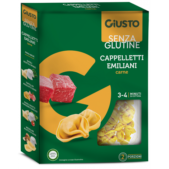 GIUSTO S/G Pasta Cappell.Carne