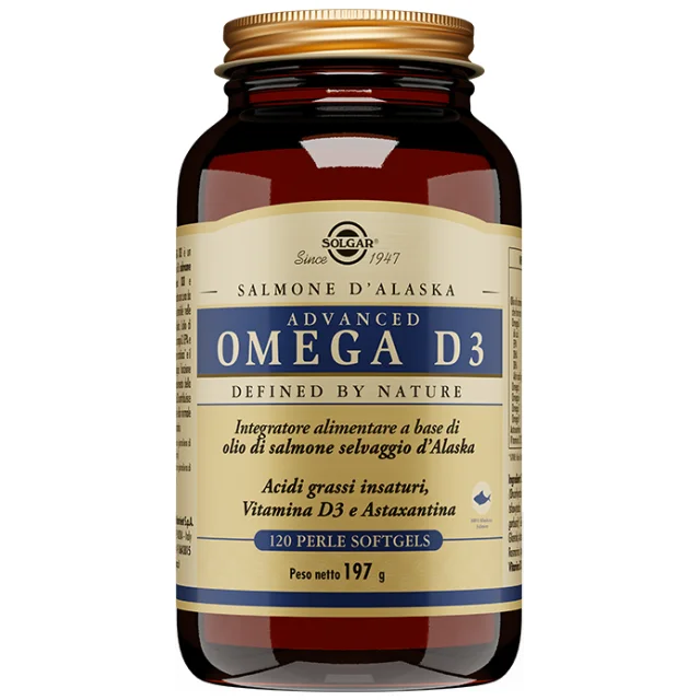 ADVANCED Omega D3 120*Prl SOLG